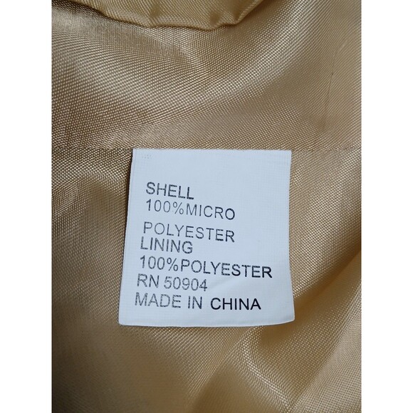 Pronti Collection By Phita Vest Black Gold Tan Sequined Sz L Embellished - Picture 9 of 10